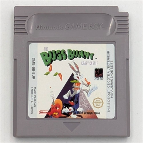 Bugs Bunny Crazy Castle - Cartridge - (EUR) - Gameboy Original (B Grade) (Genbrug)